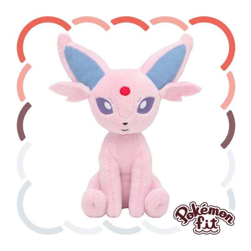 autehntic Pokemon Center Plush Pokemon fit Espeon 15cm 